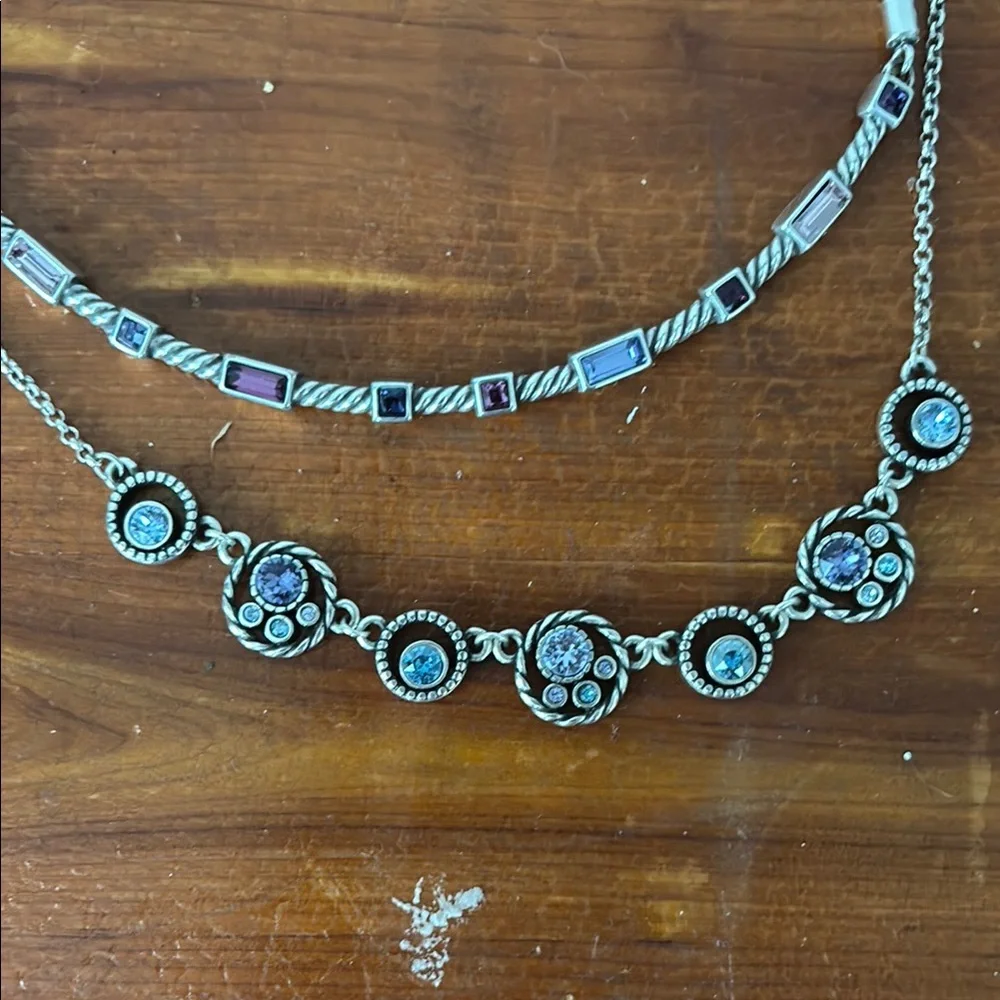 Elegant Silver and Blue Jewelry Set - Picture 4 of 6